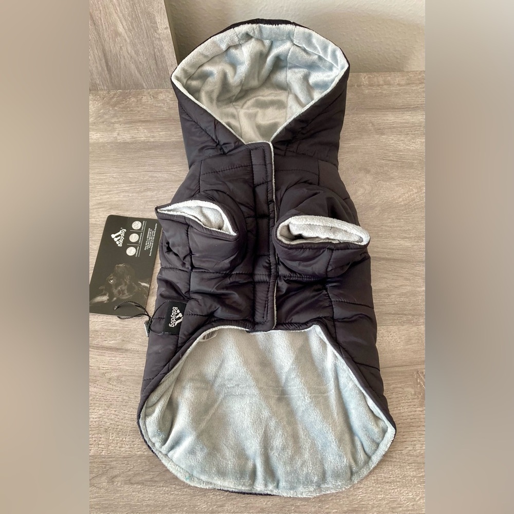 NWT Babydog Coat Black for puppy or car or small dog